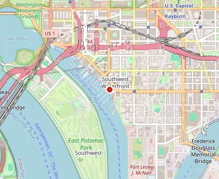Map showing Philippe Chow DC