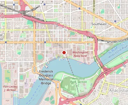 Map showing Albi