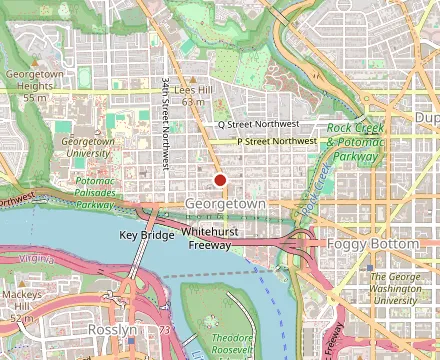 Map showing Martin's Tavern