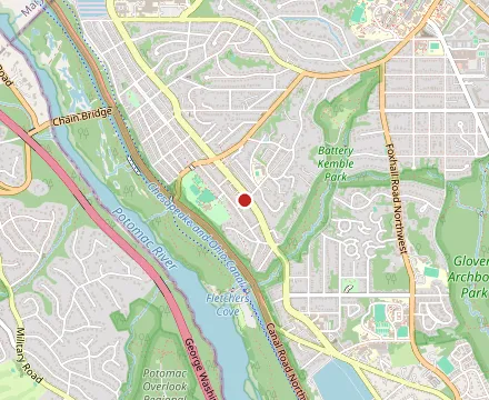 Map showing Bistro Aracosia