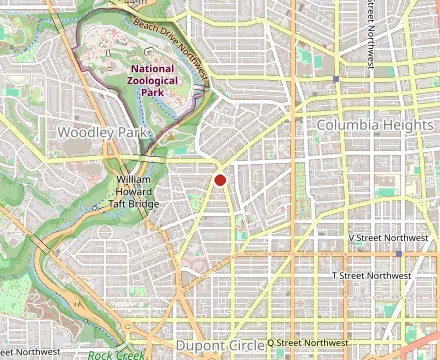 Map showing Julia's Empanadas