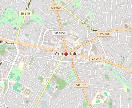 Map showing Han Gang Korean Restaurant