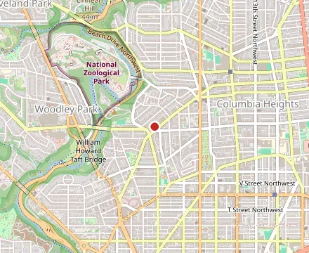 Map showing Reveler’s Hour
