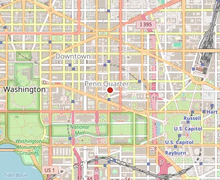 Map showing Oyamel