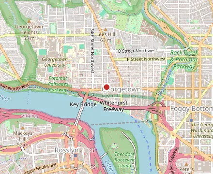Map showing Falafel Inc