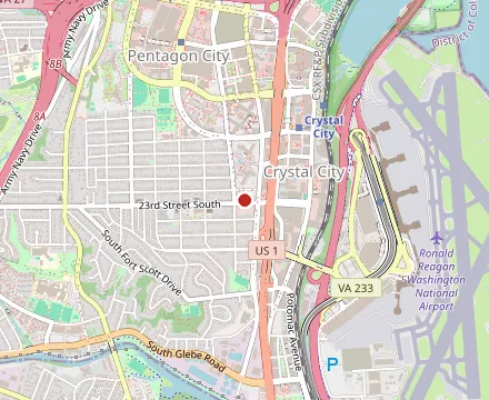 Map showing Bob & Edith's Diner