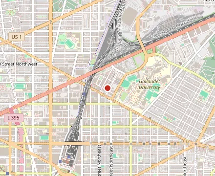 Map showing St. Anselm